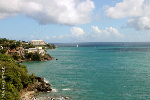 Caribbean Island Coastline