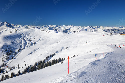 Kitzbühel ski resort in Tyrolian Alps, Austria © Eva Bocek