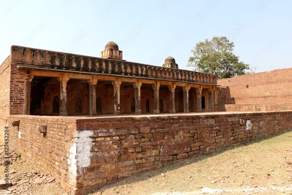 Ruins of thousand years old Narwar Fort, Shivpuri, India lies at a height of 500 feet above sea level, now in a dilapidated condition but the remains indicates its flourishing days.