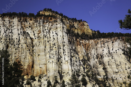 Weathered mountains