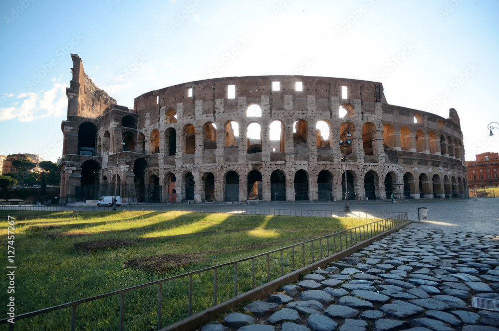 Colosseum Rome sunrise