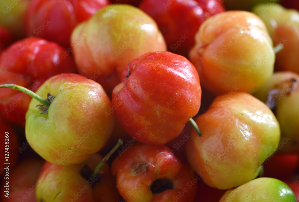 Sweet cherries as a background/ full frame Sweet cherries as a background/ full frame