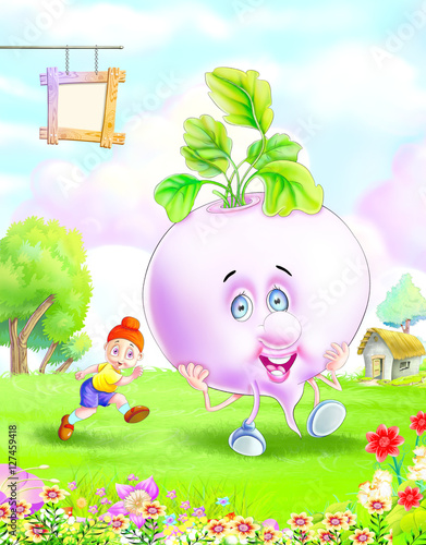 Boy with Turnip