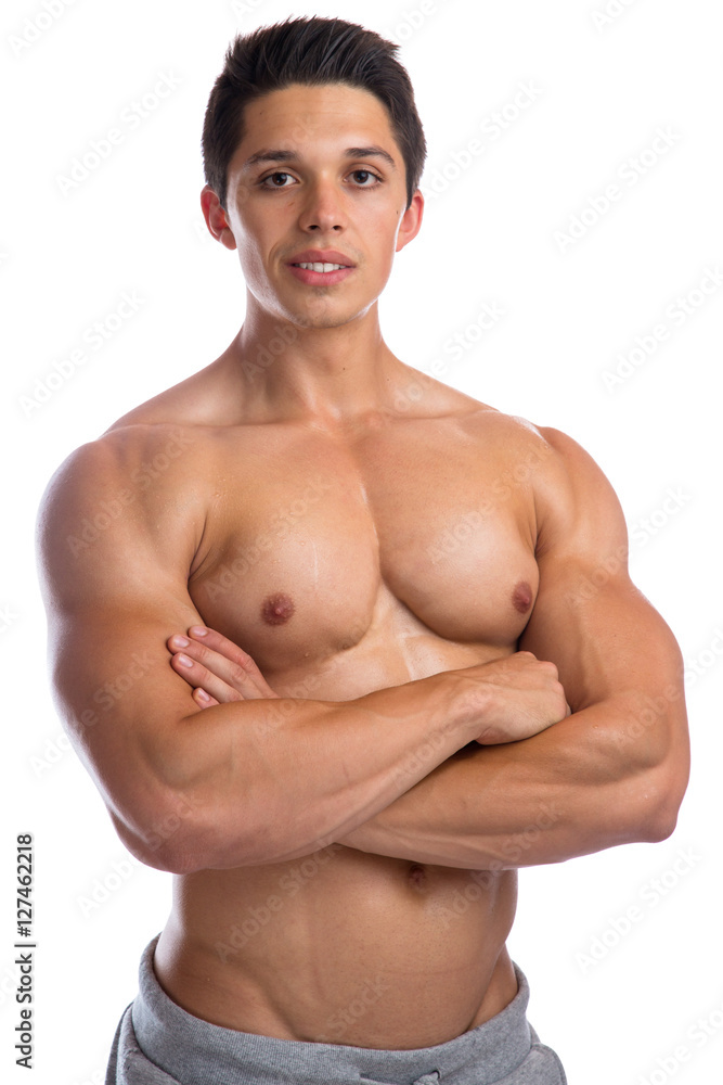 Bodybuilder Bodybuilding Muskeln Mann stark muskulös jung Oberk Bodybuilder Bodybuilding Muskeln Mann stark muskulös jung Oberk