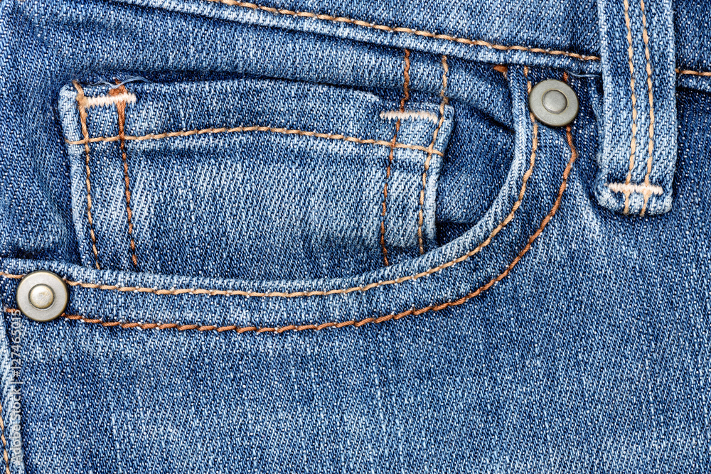 Close up image of blue denim jeans background or texture. Close up image of blue denim jeans background or texture.
