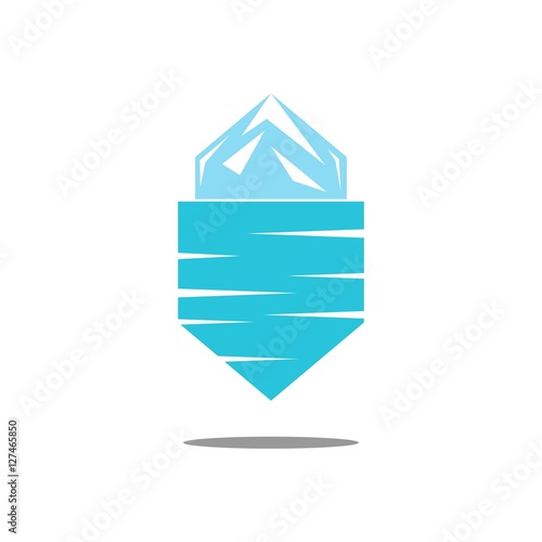 Free Download Iceberg icon vector - GFXLoad
