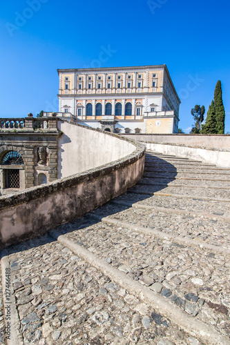 The Villa Farnese in Caprarola, italy photo