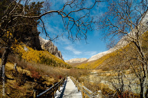 Yanding Nature Reserve, Chenrezig(Tibet) or Xiannairi(China) is photo