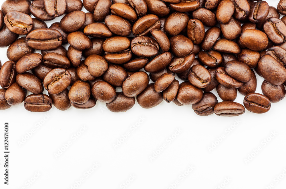 Obraz premium Roasted coffee beans