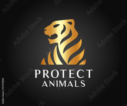 Protect, Look After Animal and Wild Life Vector Design