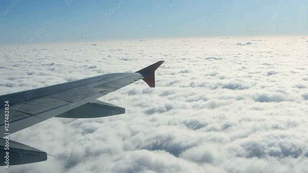 Airplane wing flying plane Airplane wing flying plane