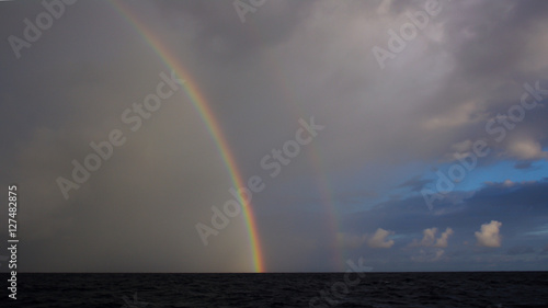 Fototapeta Naklejka Na Ścianę i Meble -  Rainbow, mid-Atlantic.