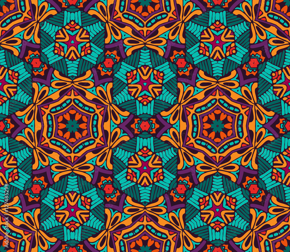  geometric mosaic  seamless pattern 