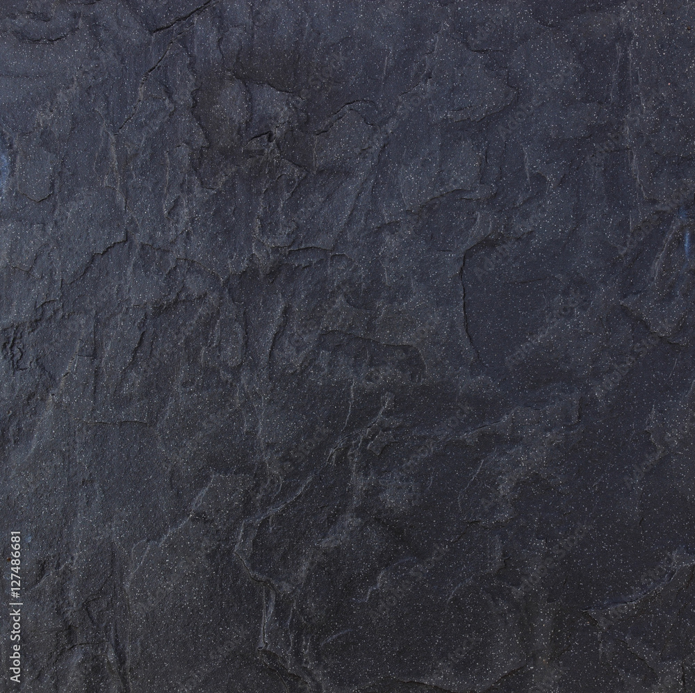 Naklejka premium Dark grey black slate background or texture.