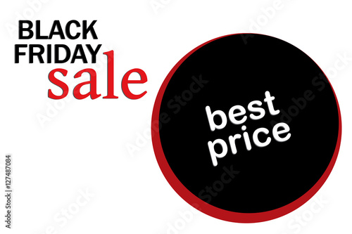 Black Friday inscription