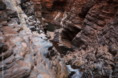 Narrow gorge in West Australia