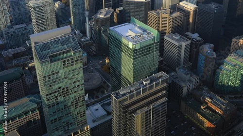 4K UltraHD Aerial timelapse over Toronto, Canada photo