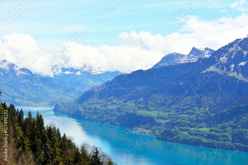View from Harder Kulm, Interlaken, Switzerland © tatulaju
