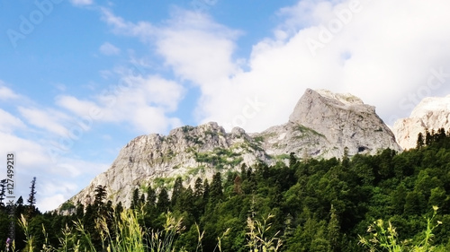 Amazing Caucasus mountains.