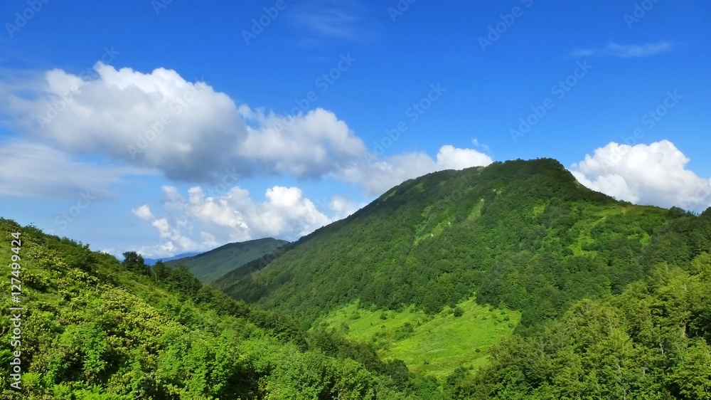 Obraz premium Amazing Caucasus mountains.