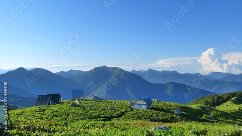 Amazing Caucasus mountains.