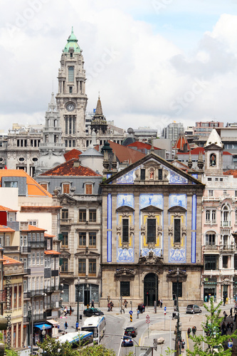 View of old town of Porto, Portugal 