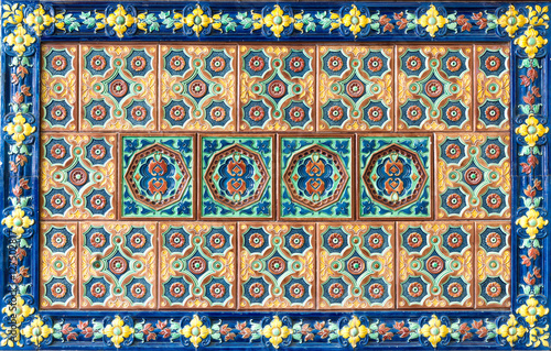 Isfandiyar Palace, in Khiva, Uzbekistan