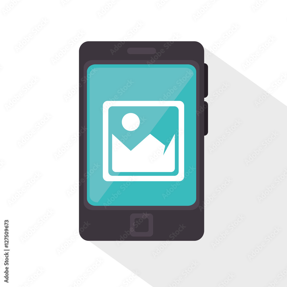 smartphone picture app media design vector illustration eps 10 smartphone picture app media design vector illustration eps 10