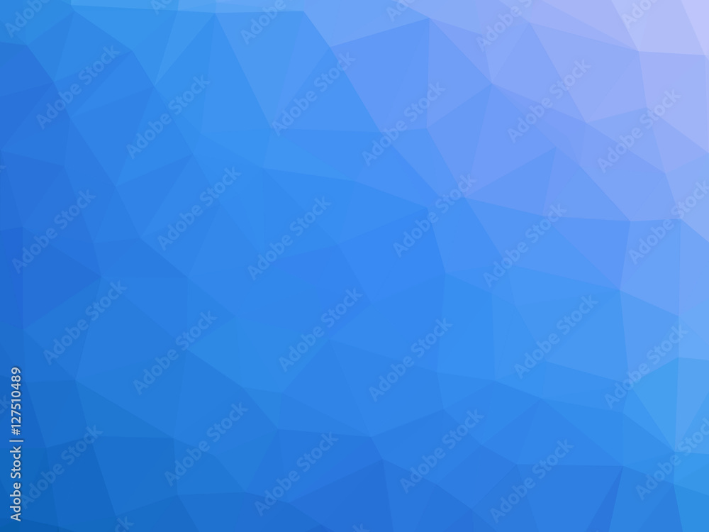 Blue white gradient abstract polygon shaped background Blue white gradient abstract polygon shaped background