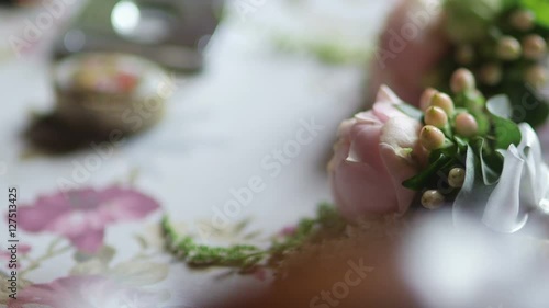 weddding Jewelry on the table photo