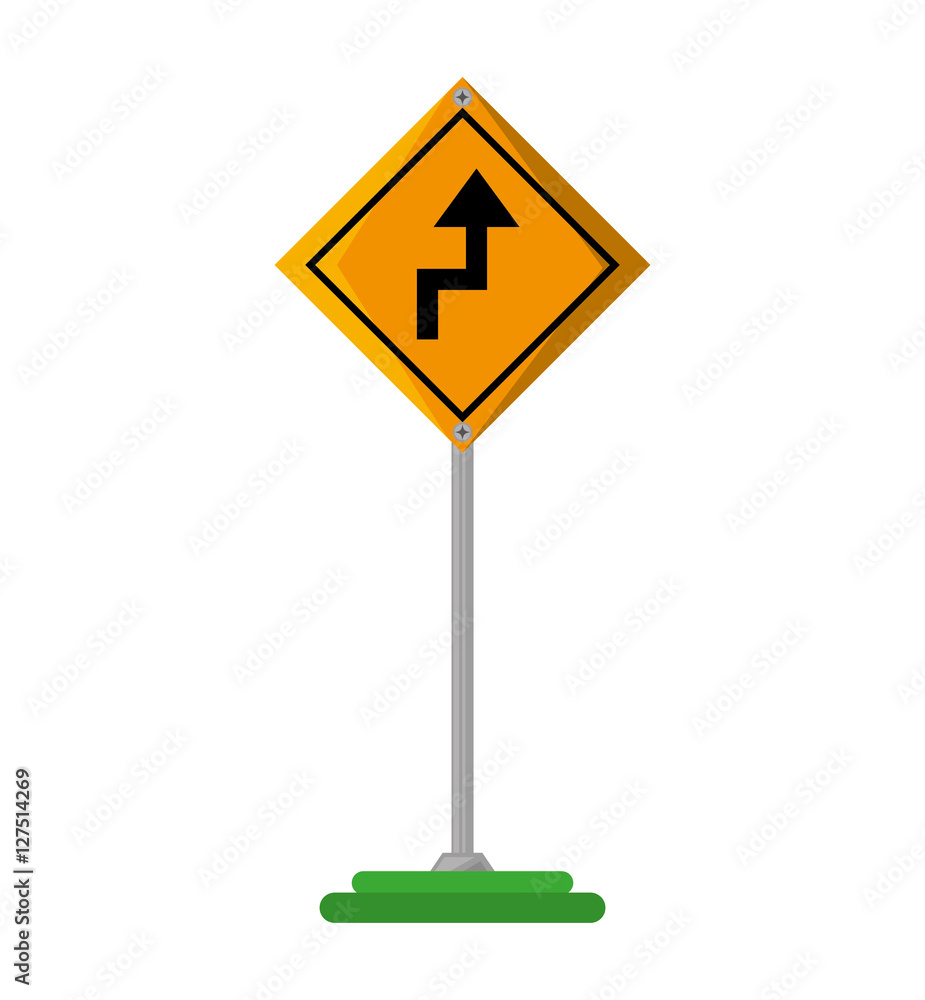 arrows guide traffic signal vector illustration design arrows guide traffic signal vector illustration design