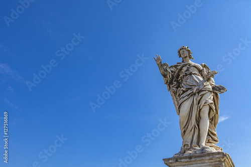 Angel statue at Sant Angelo...