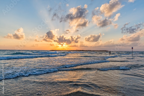 Mediterranean Sea sunset