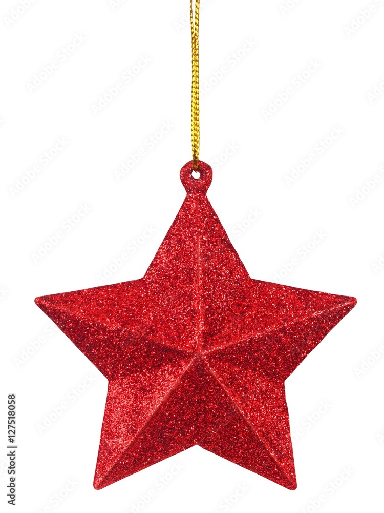 Christmas bauble on white Christmas bauble on white