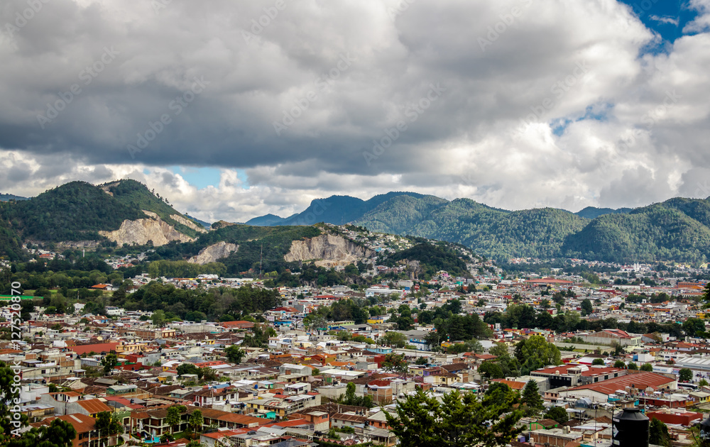 High view of San Cristobal de las Casas - Chiapas, Mexico