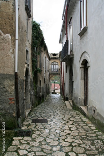 Fototapeta Naklejka Na Ścianę i Meble -  The village of Tufo in Irpinia, Campania, Italy 
