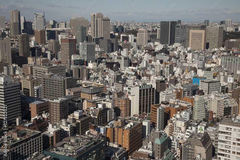 Fototapeta premium 東京の町並み