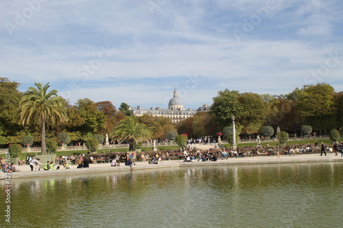 The Luxembourg Palace garden