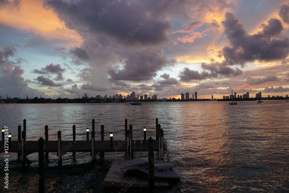 Fototapeta premium Miami Skyline