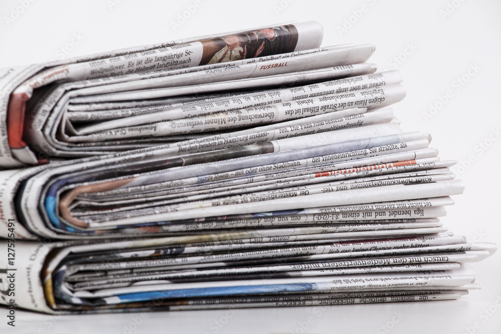 stack of newspaper stack of newspaper