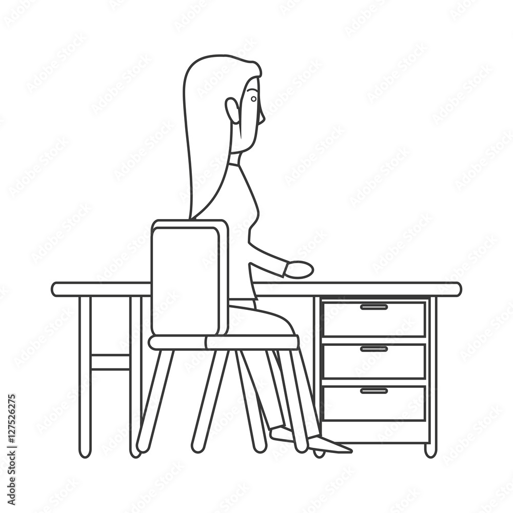 avatar person working icon vector illustration design avatar person working icon vector illustration design