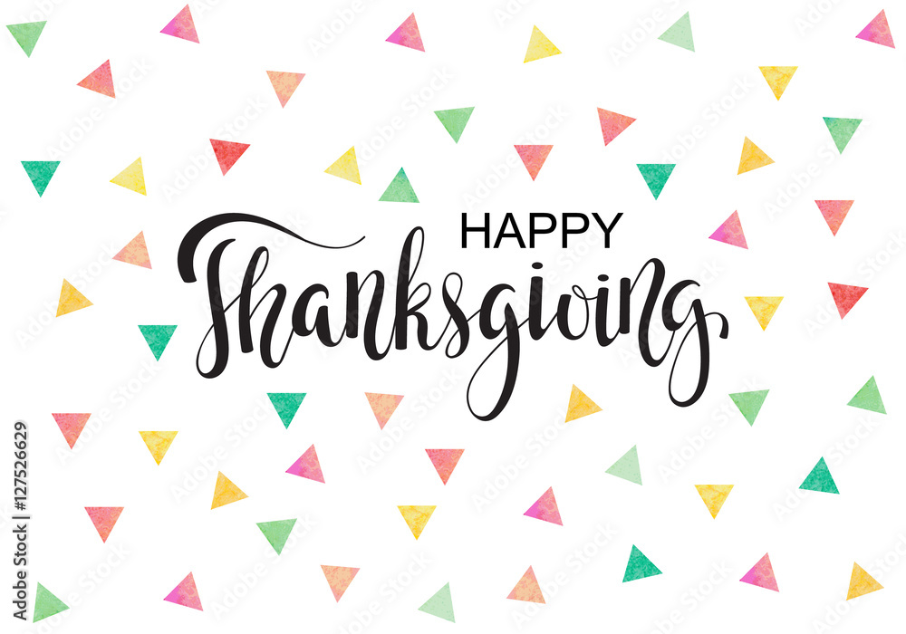 Happy Thanksgiving card. Happy Thanksgiving card.