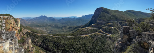 The impressive Serra da Leba pass in Angola photo