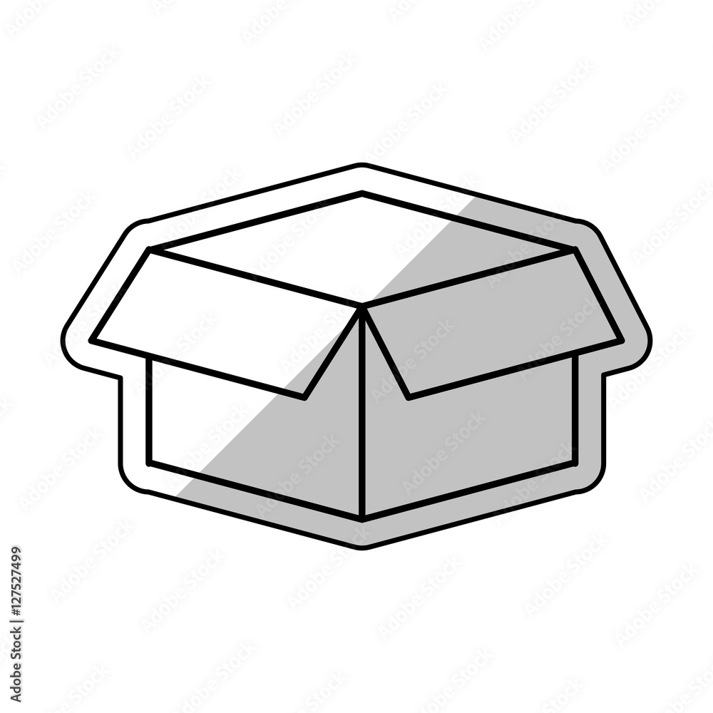 Delivery box package icon vector illustration graphic design Delivery box package icon vector illustration graphic design