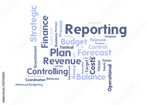 Financial Reporting word cloud