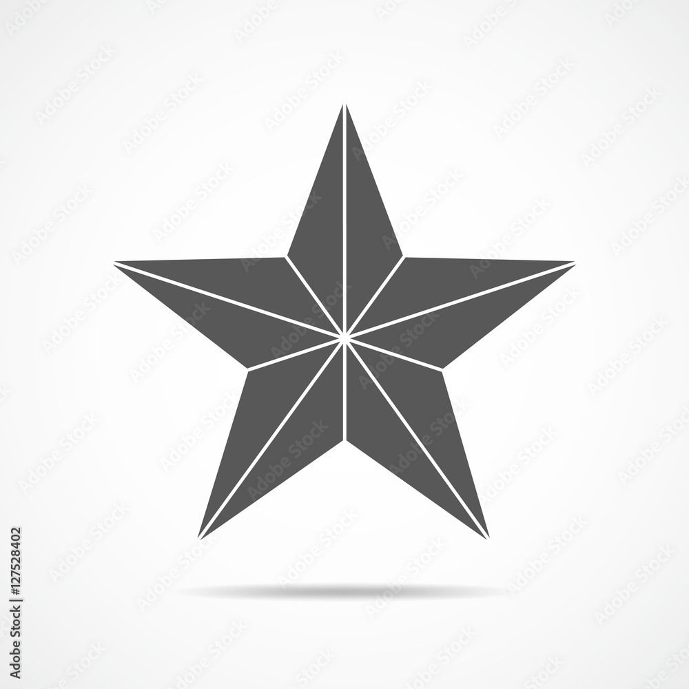 Obraz premium Star icon. Vector illustration.