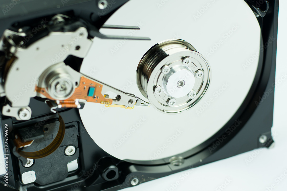 hard disk isolated on white background hard disk isolated on white background