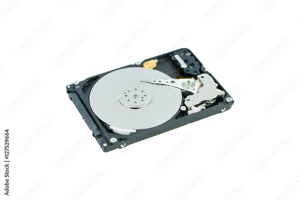 hard disk isolated on white background hard disk isolated on white background