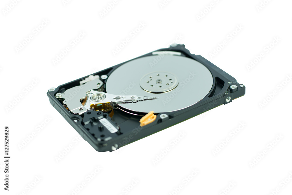hard disk isolated on white background hard disk isolated on white background