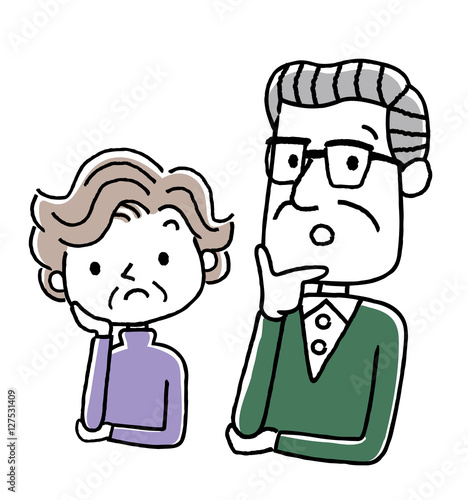 シニア夫婦：考える

